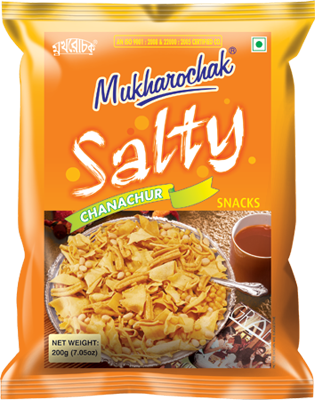 Salty - Mukharochak Mirchi Jhal Chanachur (pack Of 2 , 200 (315x400), Png Download