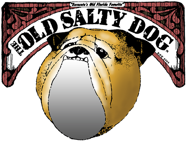 Old Salty Dog Nfl Watch Party W/ Jdub's - Old Salty Dog Sarasota Logo (640x494), Png Download