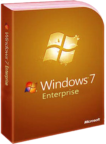 Windows7enterprise - Microsoft Windows 7 Home Premium - 1 Pc (500x500), Png Download