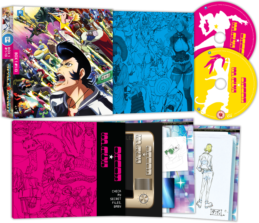 Space Dandy (1024x881), Png Download