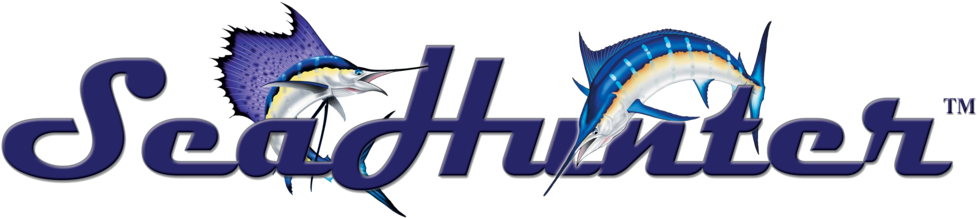 Http - //www - Seahunterboats - Com - Stickerzon Decals Pair Of Seahunter Boats Decals Vinyl (1000x236), Png Download