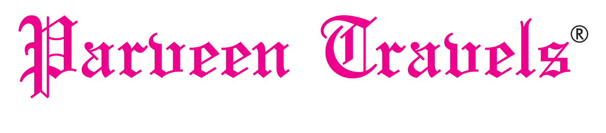 Parveen Rentals - Parveen Travels Logo (1187x262), Png Download