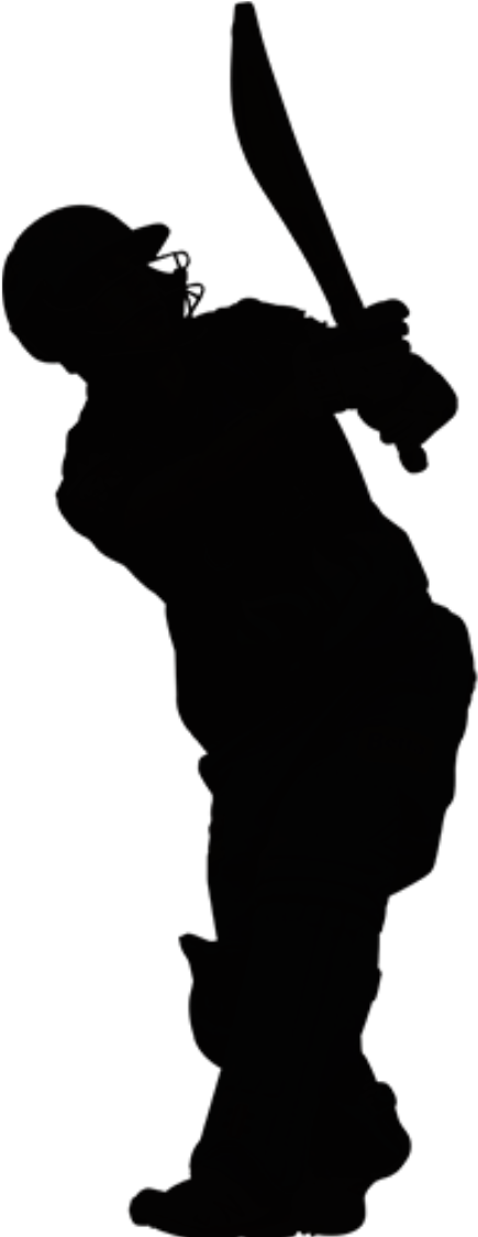 Cricket Batsman Vector Png (1560x1170), Png Download
