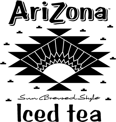 Arizona,iced,tea - Arizona Tea Logo Png (414x436), Png Download