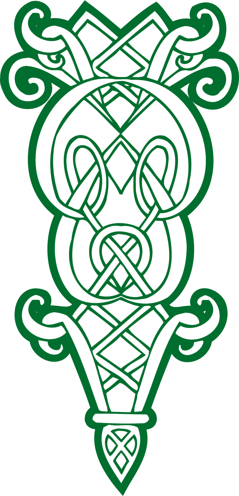 Celtic Ornament Vector Free Cricket - Ornament (773x1600), Png Download