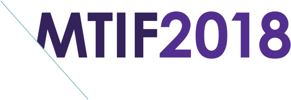 Mtif 2018 Logo Color - Parallel (1000x429), Png Download