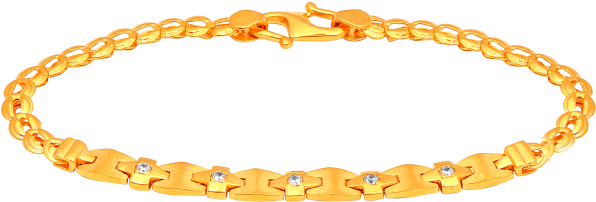 Gilded Blocks Gold Bracelet - Bracelet (700x525), Png Download