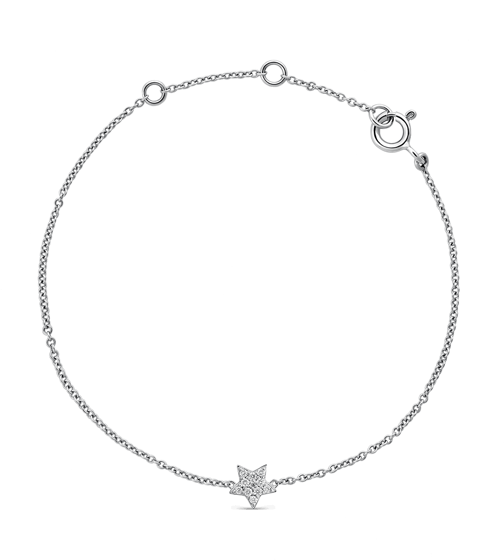 White Gold Bracelet, Pu16031-obd V - Bracelet (1200x1200), Png Download