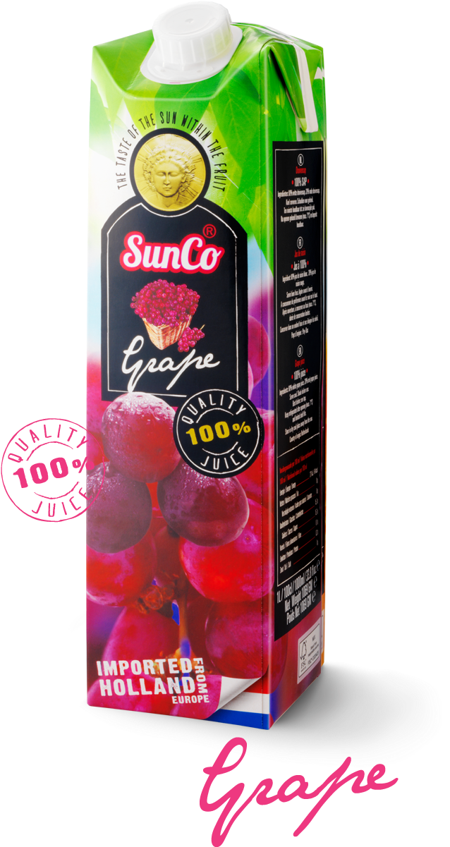 Grapes Used In The Production Of Sunco 100% Fruit Juices - 3rd Birthday (700x1200), Png Download