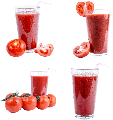 Tomato Juice Glasses - Tomato Juice Png (400x400), Png Download