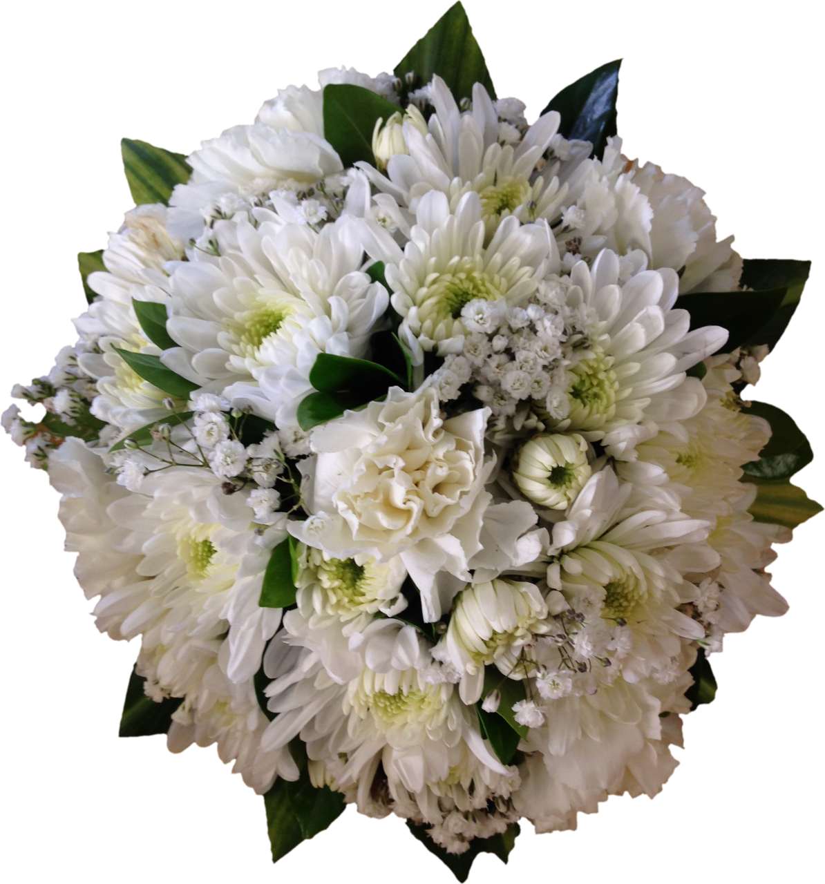 Round Bridal Bouquet - Transparent Bridal Bouquet (1194x1280), Png Download
