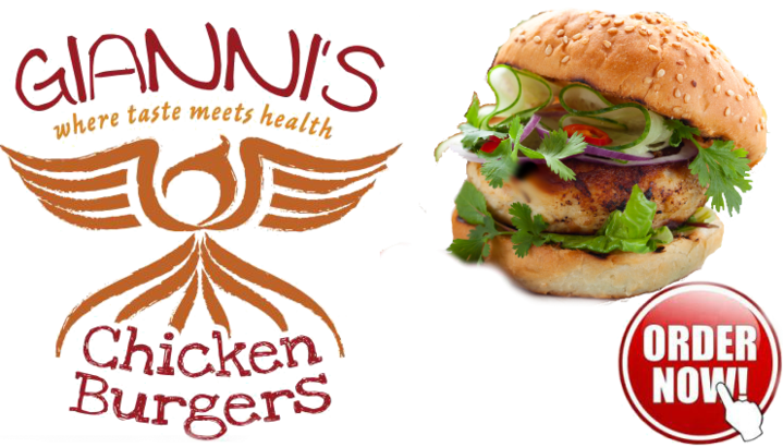 Gianni's Chicken Burgers - Chicken Sandwich (719x410), Png Download