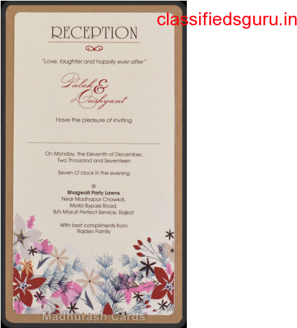 Indian Wedding Cards - Garden Roses (639x479), Png Download