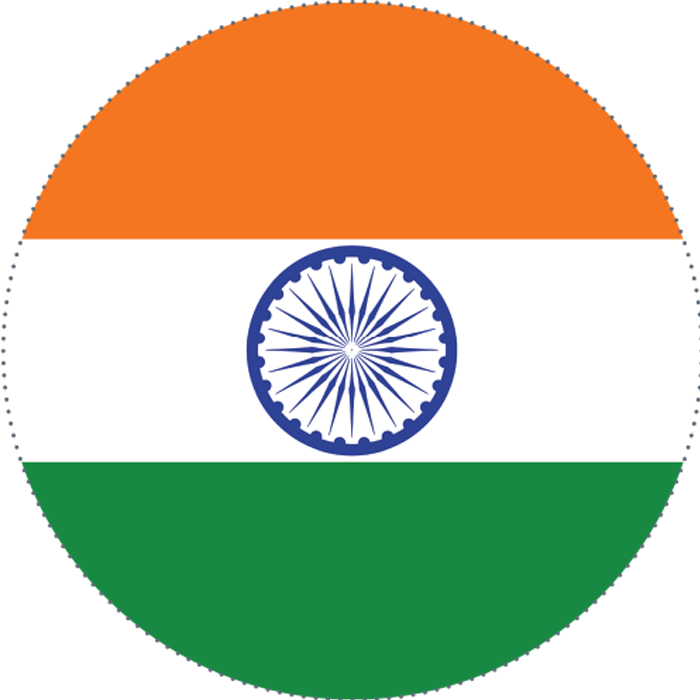 Indian Flag Circle Png - Happy Independence Day Logo Png (700x700), Png Download