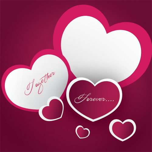 Love Heart Photo Frame (500x500), Png Download