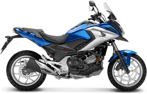 Blue - Honda Nc750x Dct Abs (590x320), Png Download