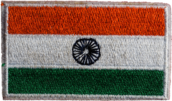 Indian Flag - Embroidery (600x480), Png Download