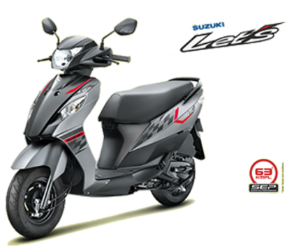 Suzuki Let S Scooty - Yamaha Dio New Model (500x381), Png Download