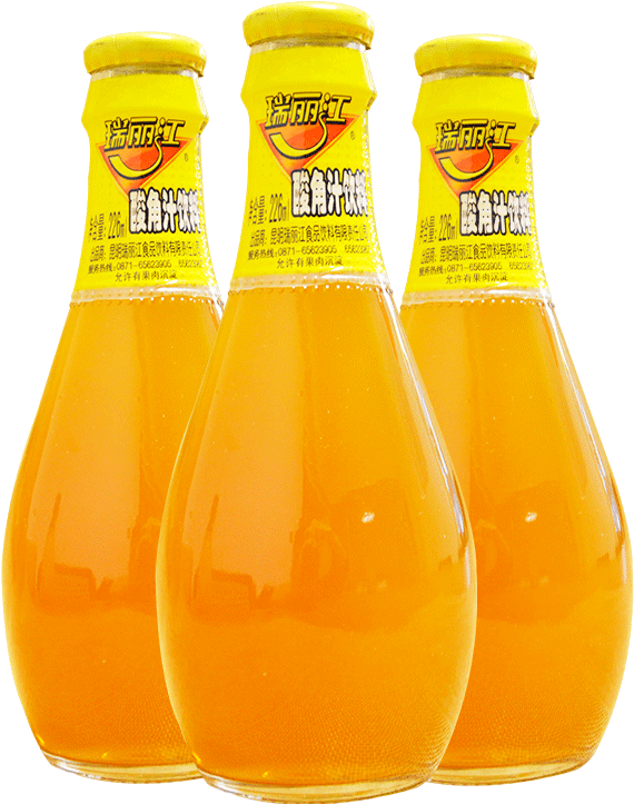 滇园 瑞丽江 Yunnan Specialty Beverages Mango Juice Lemon - Orange Drink (800x800), Png Download