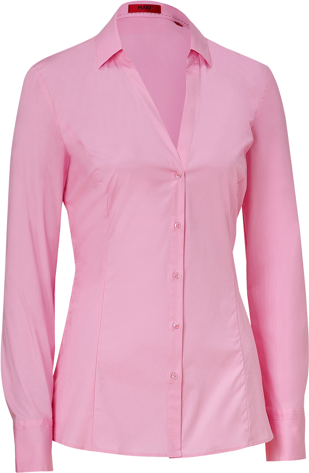 Red Pink Coral Floral Print Solid Color Fashion - Clothing (1200x1800), Png Download