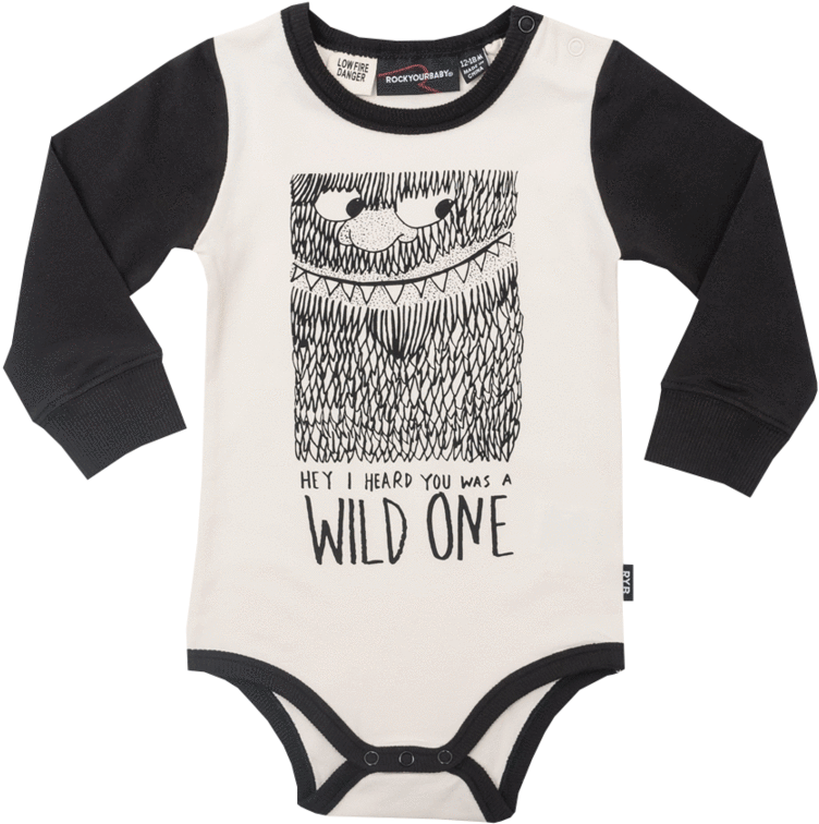 Rock Your Baby Wild One Onesie - Bodysuit (900x900), Png Download