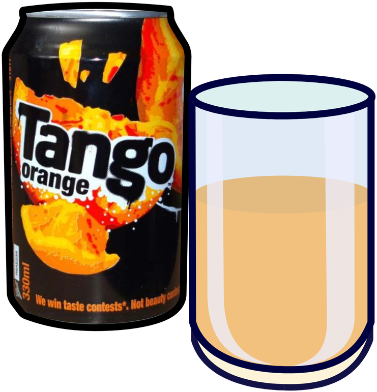 Picture - Tango Orange 24x330ml (785x800), Png Download