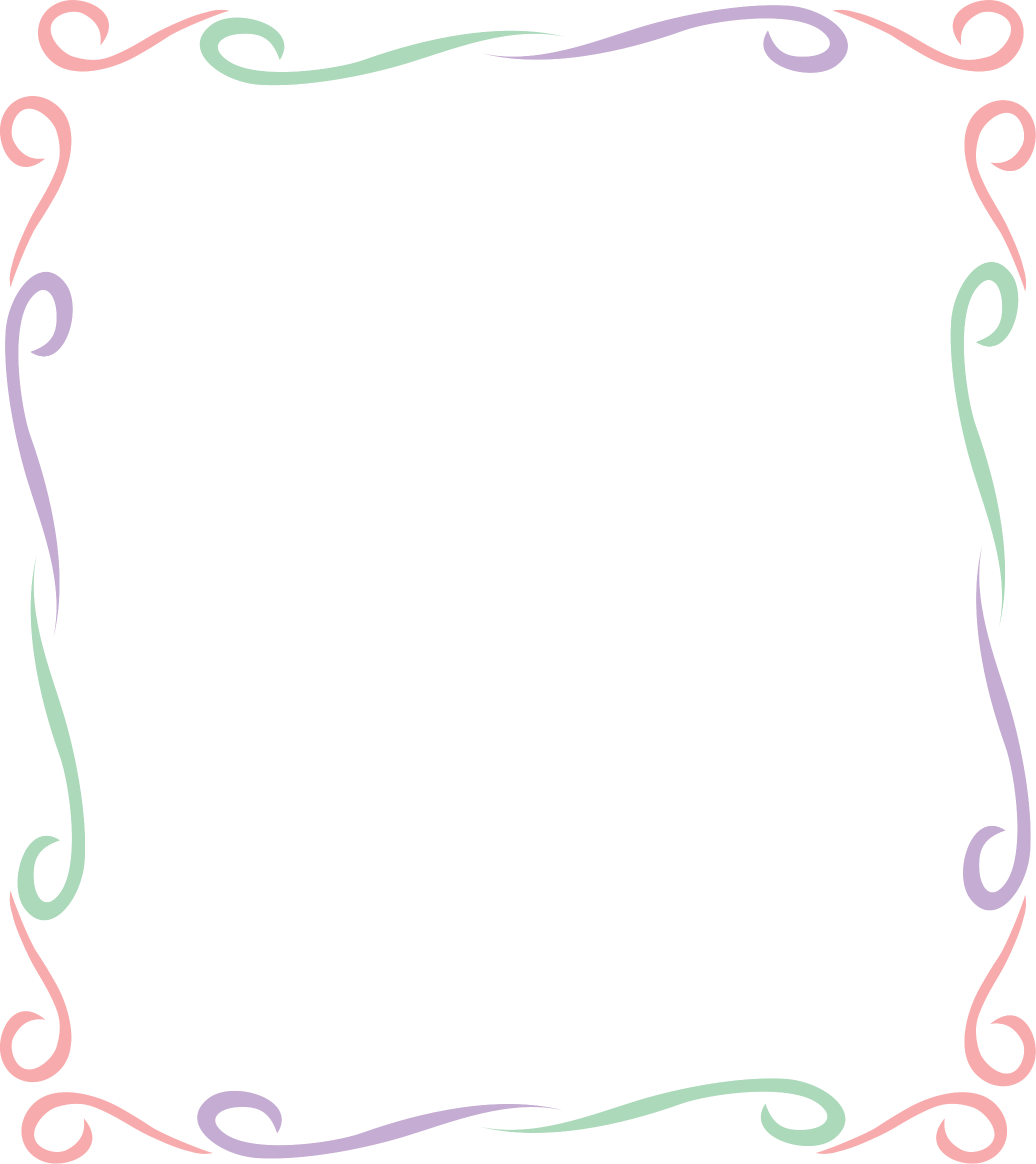 This Free Icons Png Design Of Colourful Divider 1 Frame (2072x2327), Png Download