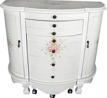 Dressing Table Set - Lowboy (425x389), Png Download