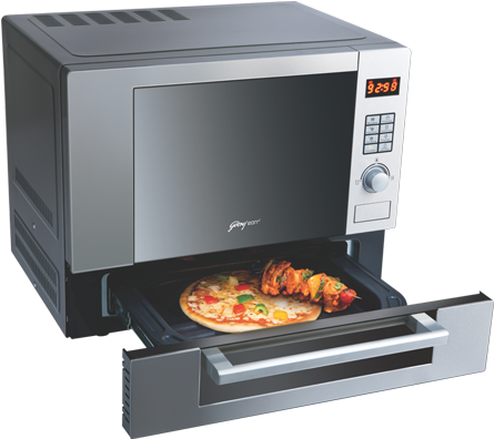 Godrej Microwave Oven - Godrej Grill Microwave Oven (450x800), Png Download