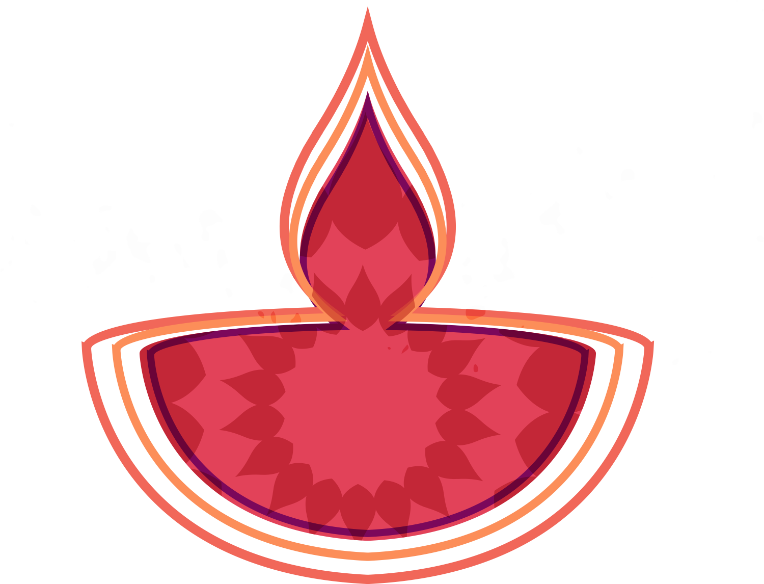 Diwali Oil Lamp, Diwali Lamp, Diwali, Deepavali Lamp, - Diwali (1500x1146), Png Download