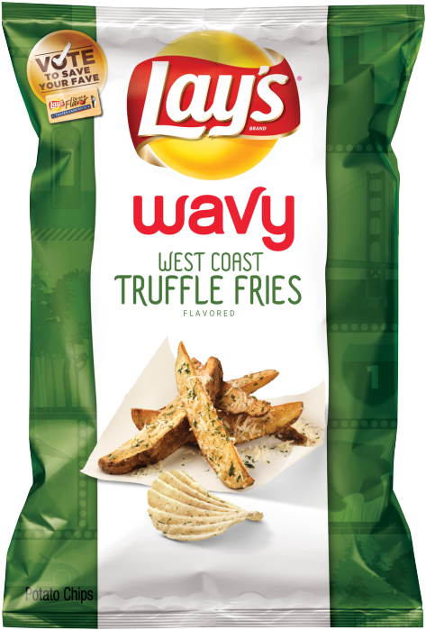 Chips - Truffle Fries Lays (540x754), Png Download