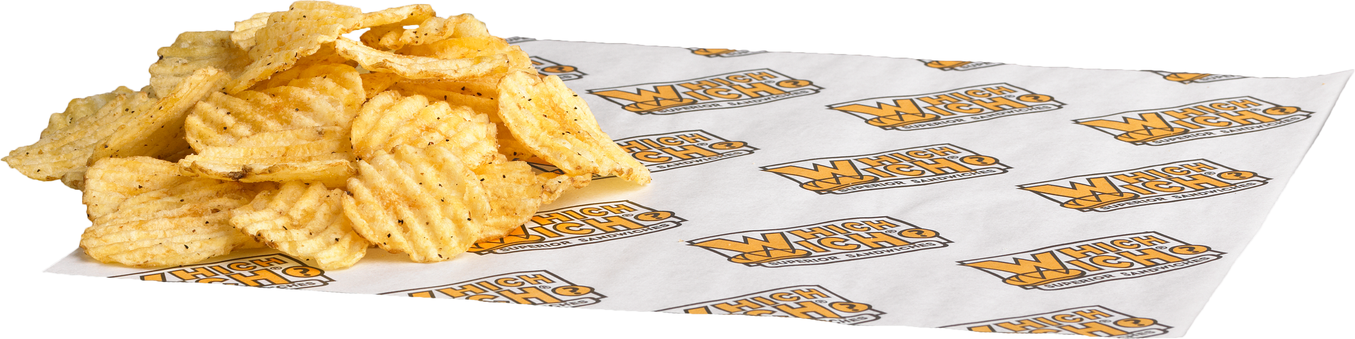 Which Wich Chips - Which Wich Superior Sandwiches (4446x1112), Png Download