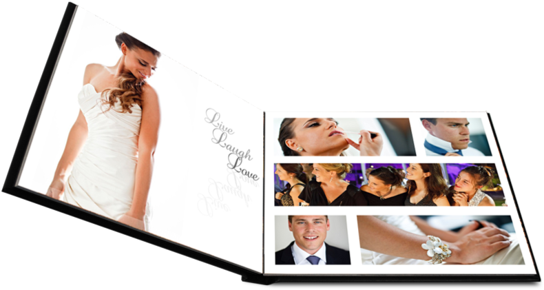Wedding-albums - Wedding Photo Album Png (803x427), Png Download