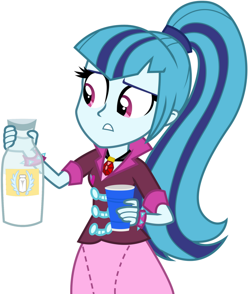 Equestria Girls, Milk, Rainbow Rocks, Safe, Simple - Sonata Dusk Fruit Punch (1000x1184), Png Download