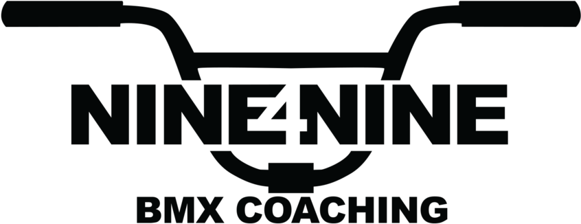 Nine4nine Bmx Coaching - Bmx Handle Bar Logo (1000x603), Png Download