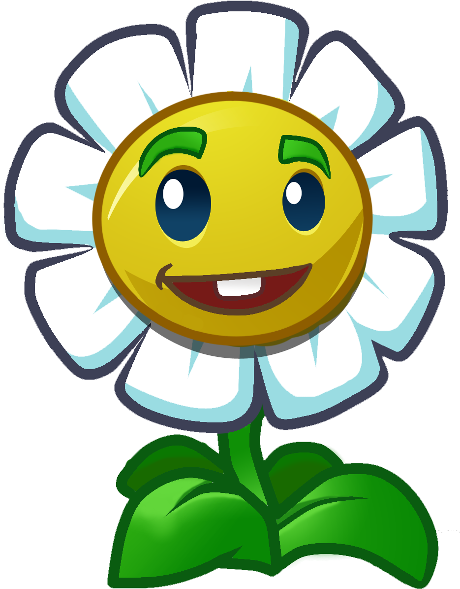 Marigold Clipart Gold - Plants Vs Zombies 2 Marigold (1020x1334), Png Download