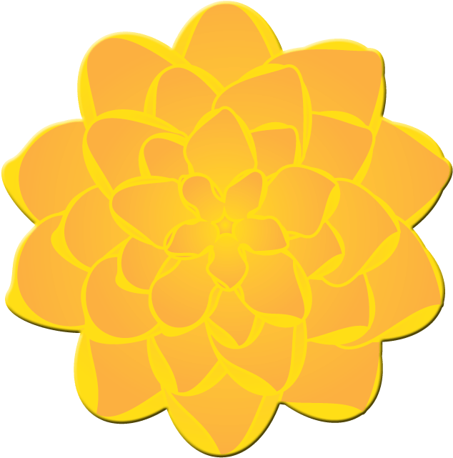 Marigold - Mexican Flower Clipart (846x771), Png Download
