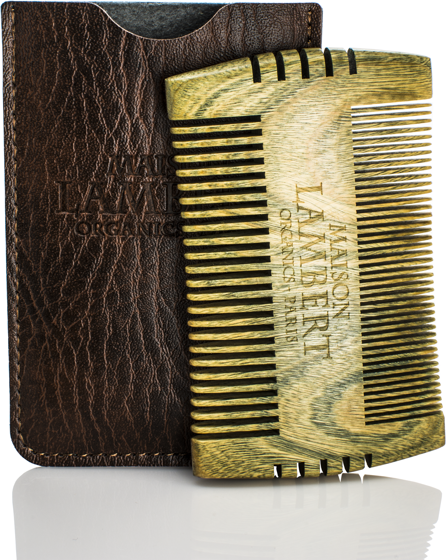 Maison Lambert Sandalwood Beard Comb (2048x2049), Png Download