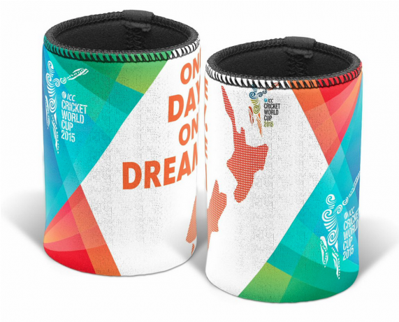 Cricket World Cup 2015 New Zealand Stubby Holder (570x612), Png Download