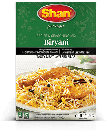 Shan Biryani Masala 50g (570x470), Png Download
