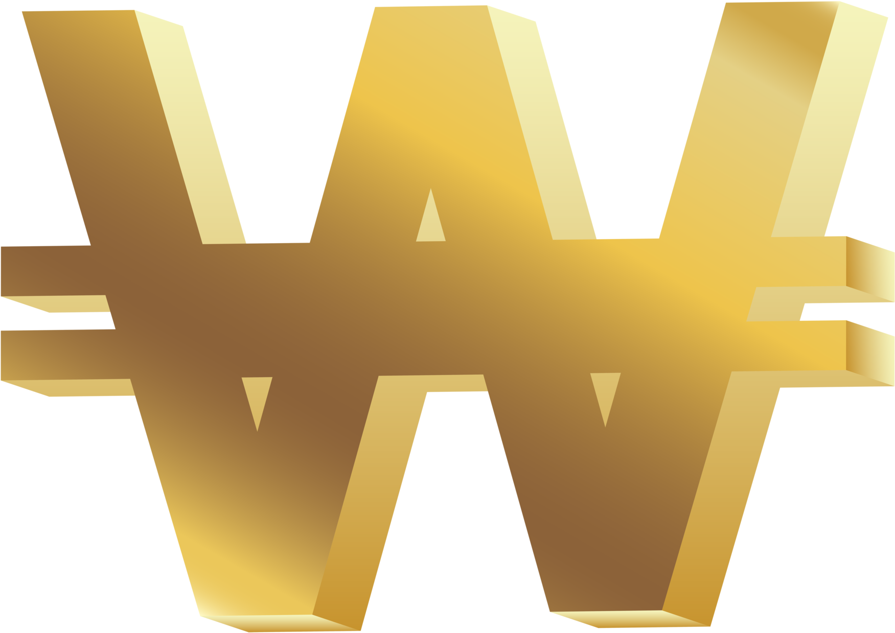 ₩ Png (1770x1250), Png Download