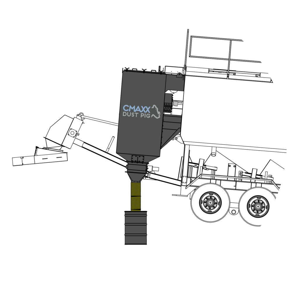 When A Frac Truck Is Loaded, Vents Release Displaced - Diagram (1024x1024), Png Download