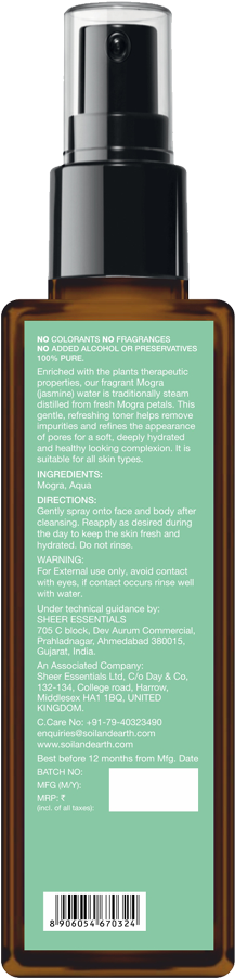 Mogra Floral Water - Treeactiv Hair Growth Daily Nourishing Spray | Natural (1000x999), Png Download