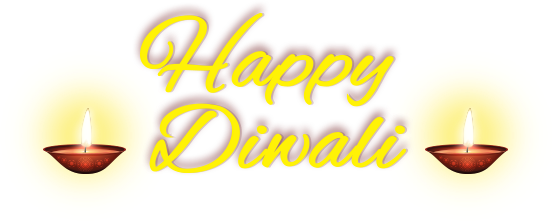 Diwali Celebration - Png Happy Diwali 2018 (552x221), Png Download