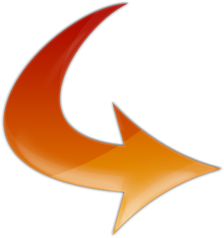 Orange Arrow Png Download - Crescent (420x420), Png Download
