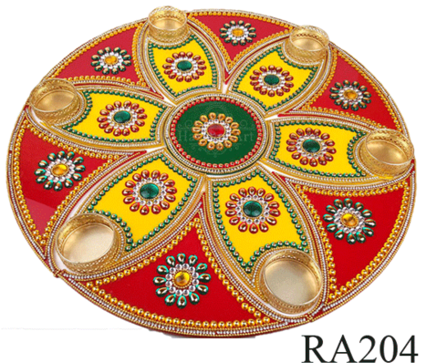 Rangoli Acrylic For Diwali - Hariom Art (500x500), Png Download