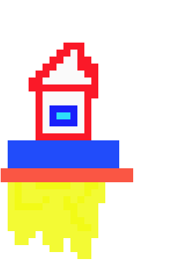 Rocket - Graphic Design (420x430), Png Download