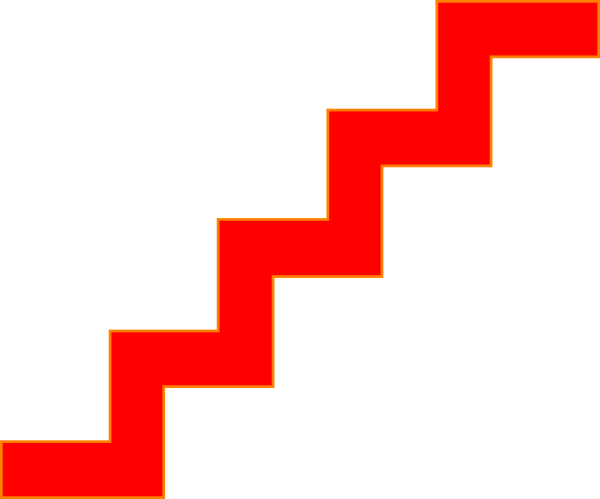 Original Png Clip Art File Staircase Svg Images Downloading (600x499), Png Download
