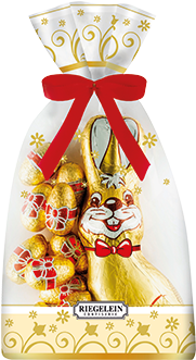 Produktdetails - Riegelein Oster Goldbeutel - Schokolade - 300g (600x342), Png Download