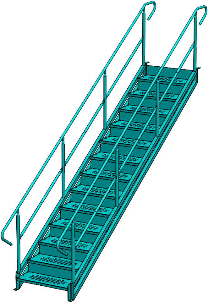 Staircase (1000x1000), Png Download